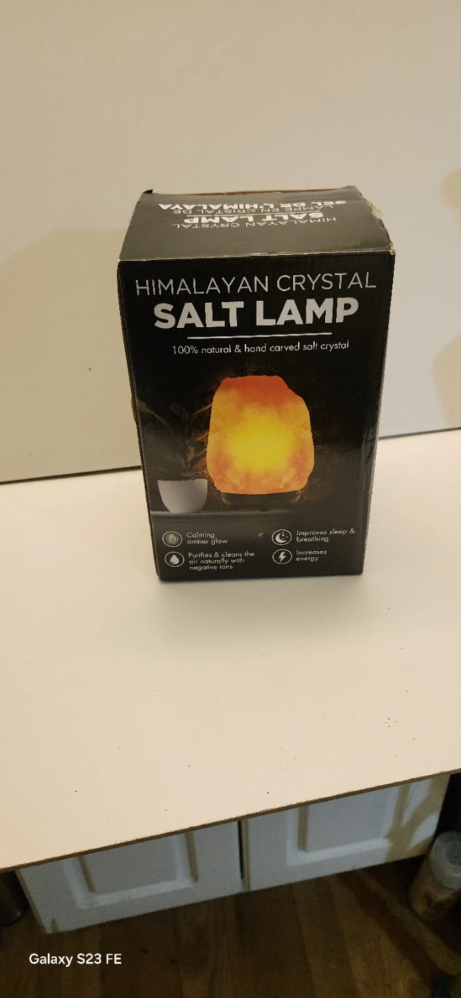 Himalayan Crystal Salt Lamp