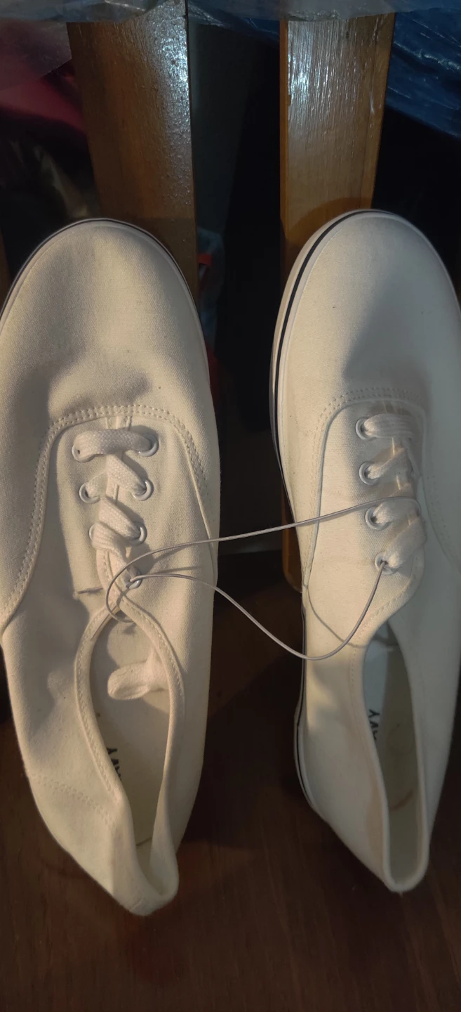 Old Navy White Canvas Sneakers
