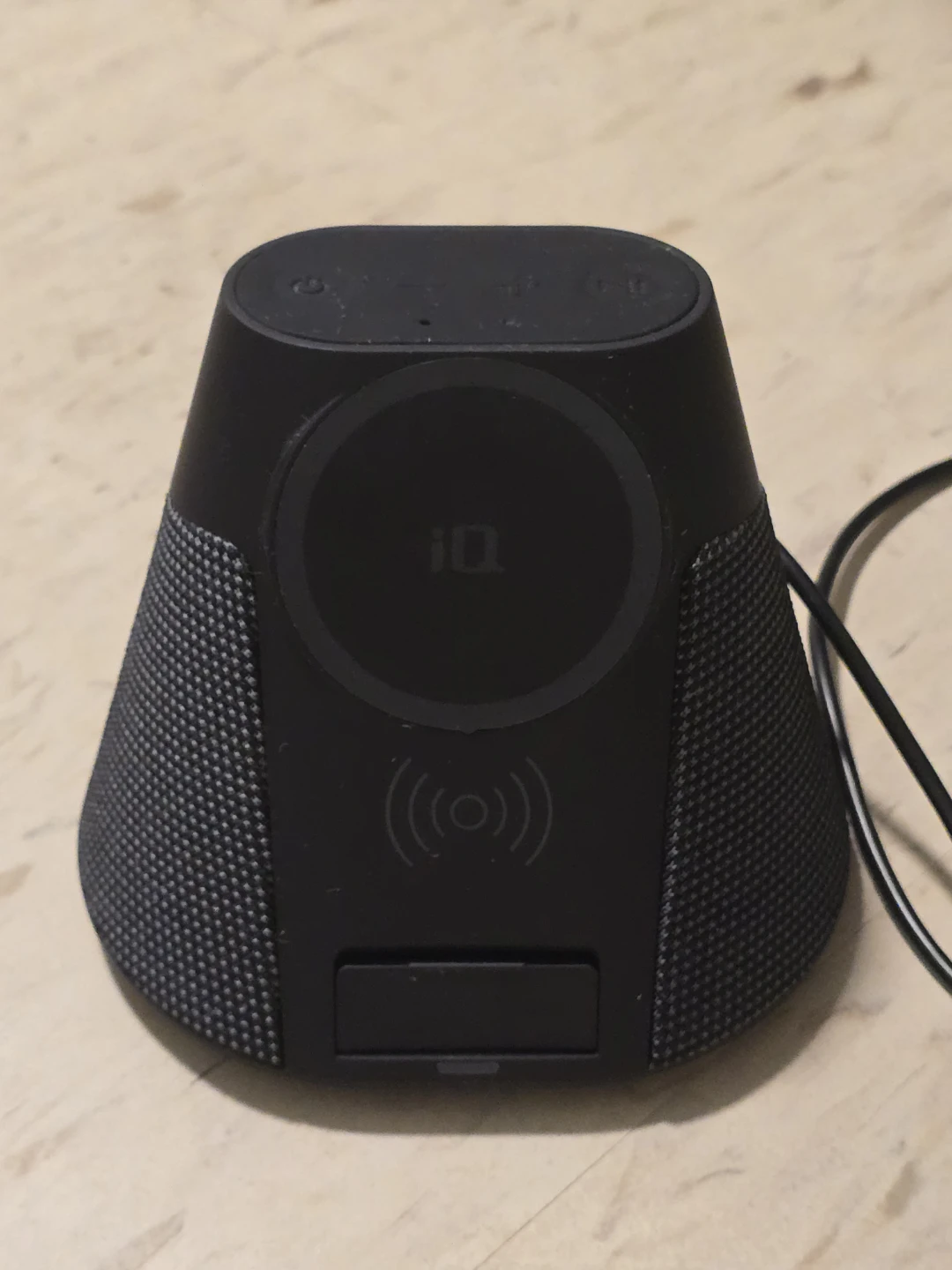 Black Portable Bluetooth Speaker