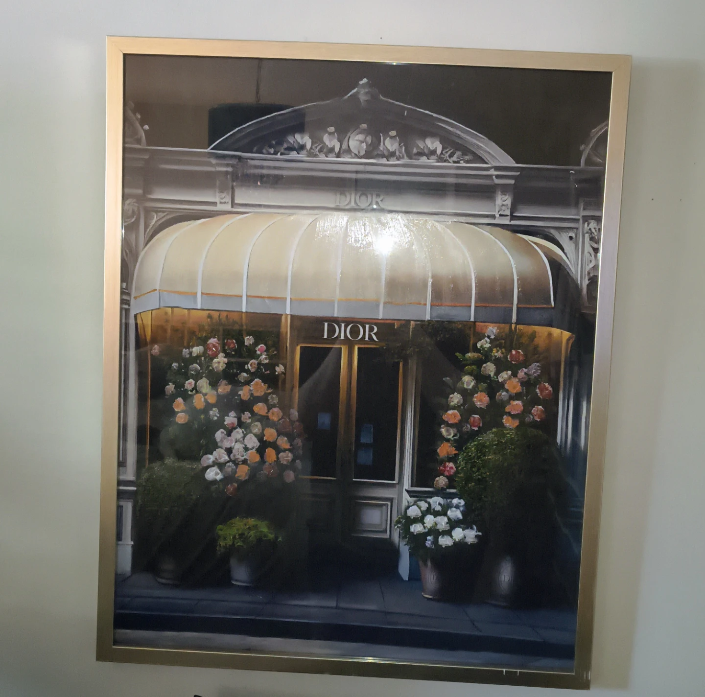 Dior Storefront Framed Wall Art - photo 2