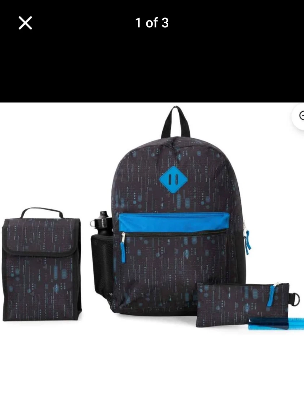 New 5Piece Backpack Set