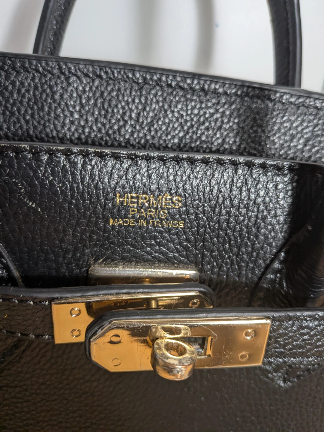 Hermes Birkin 35 all black leather handbag - photo 2