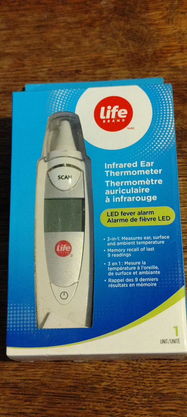 Life Brand Infrared Ear Thermometer