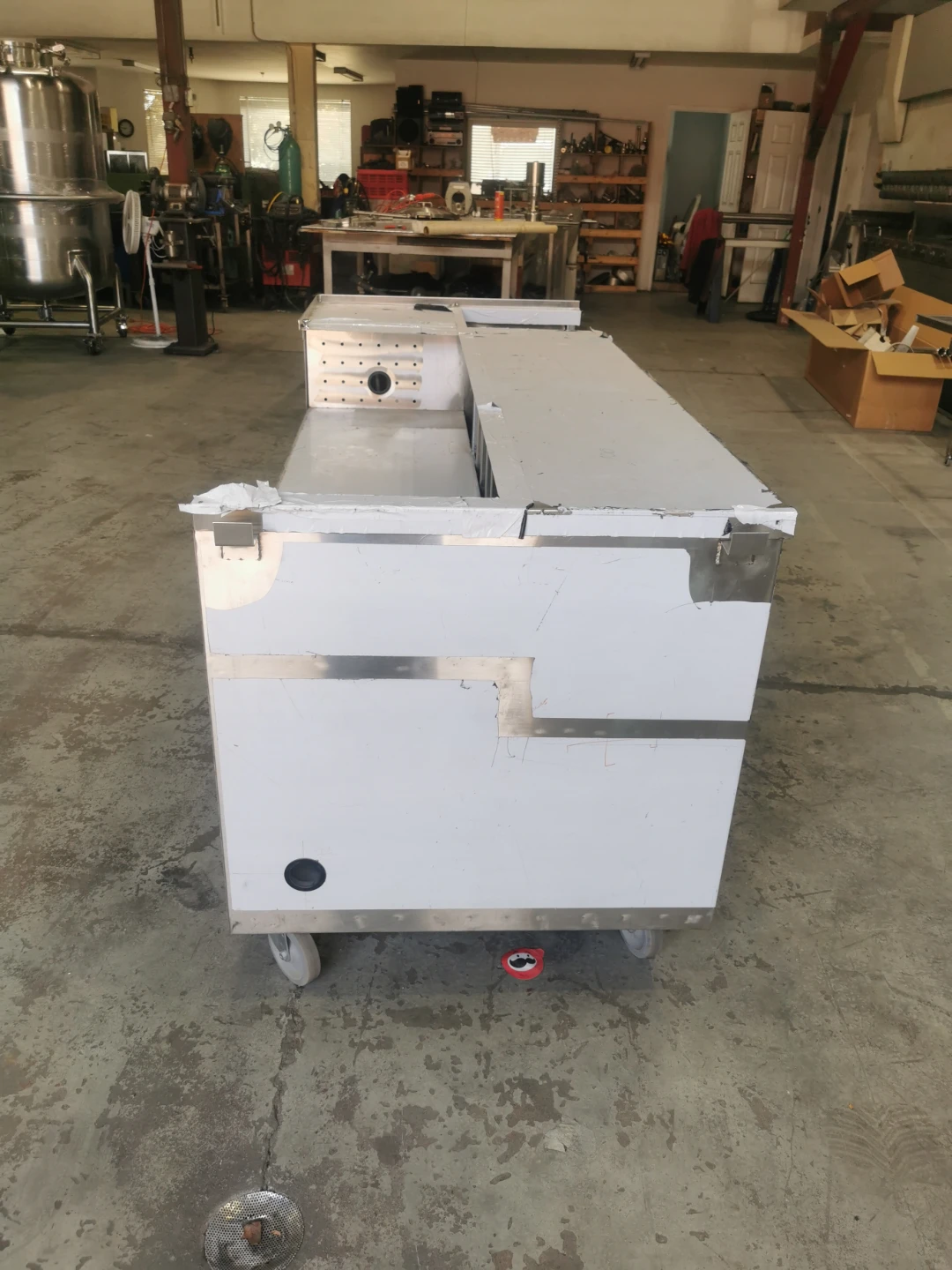 Stainless steel prep equipment new