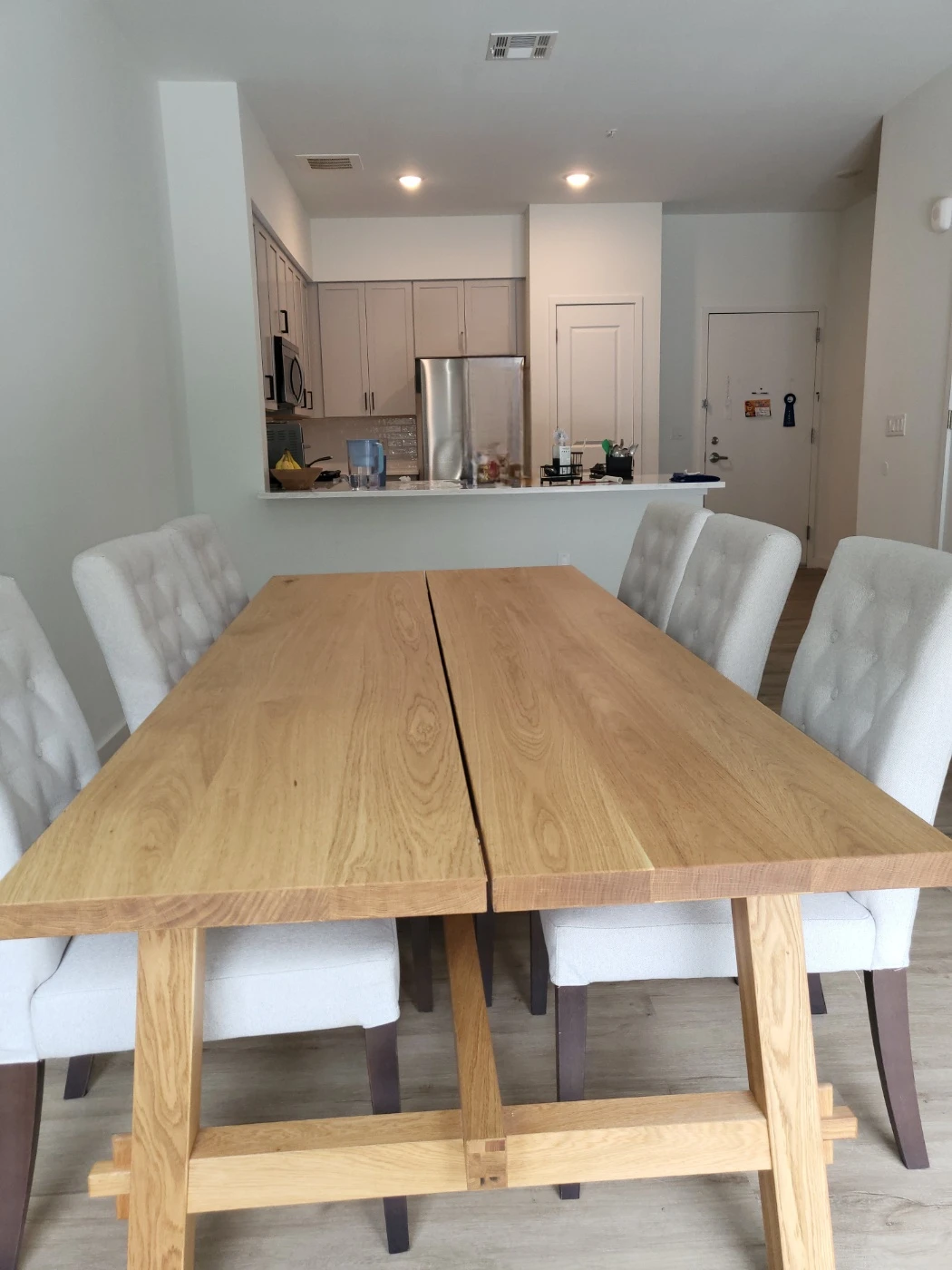 IKEA MÖCKELBY Oak Dining Table 235x100 cm - photo 3