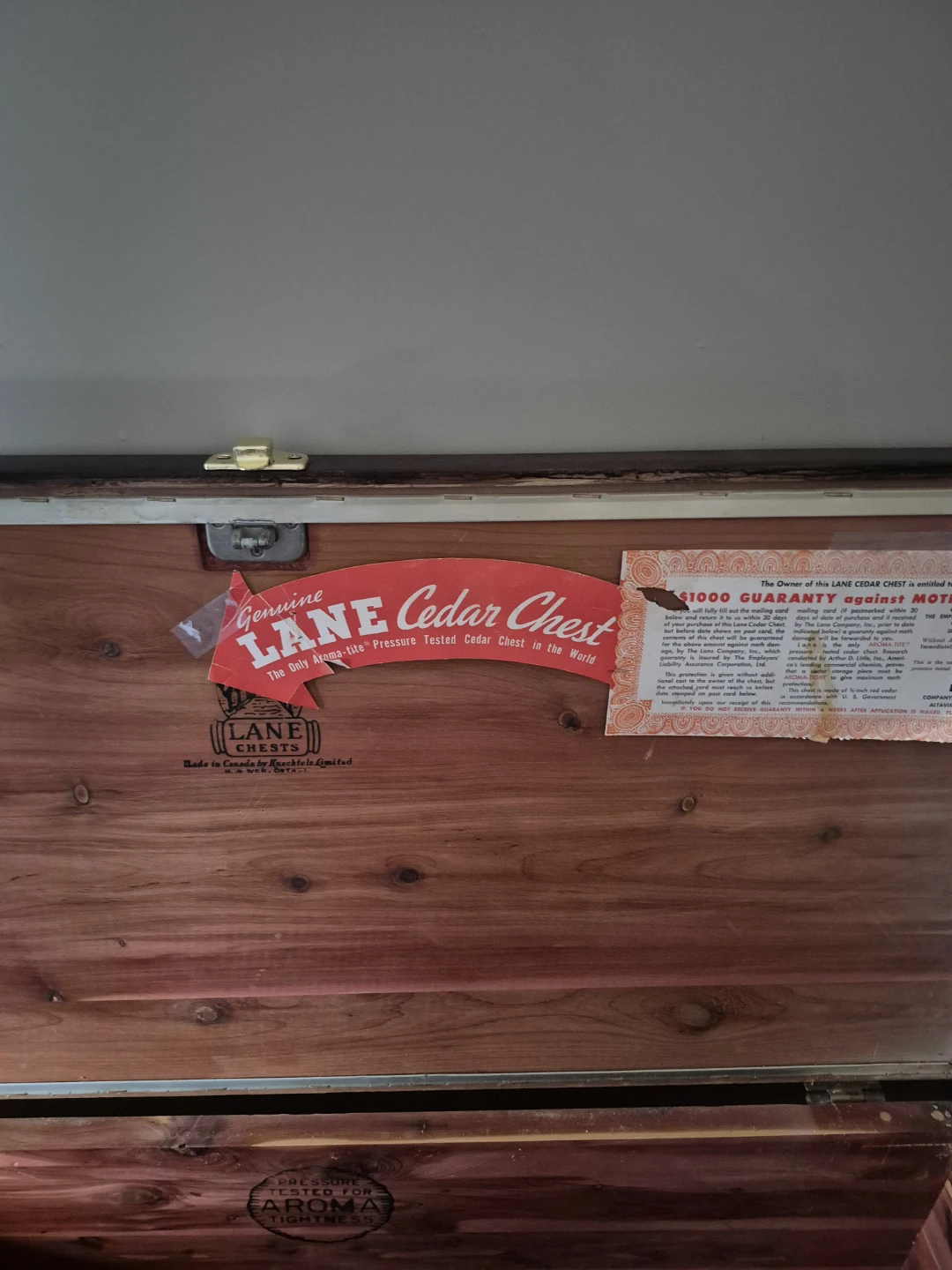 Lane Cedar Chest Style 0751 1959 - photo 4