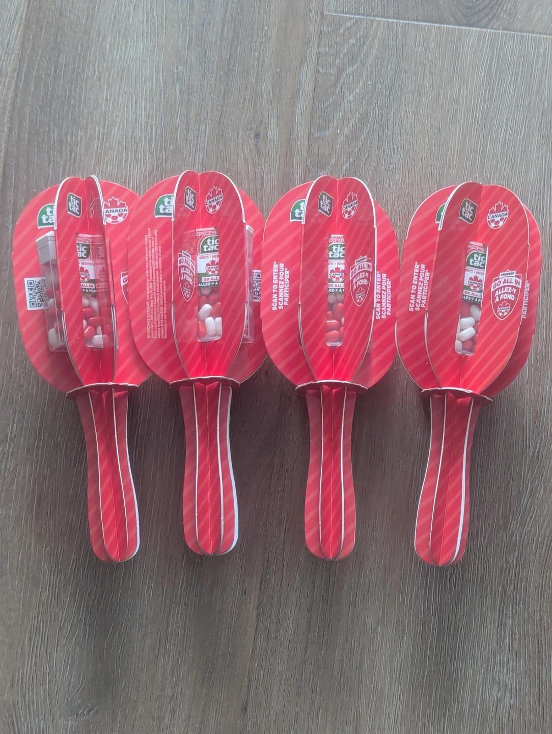 Tic Tac Maracas (4 for $5)