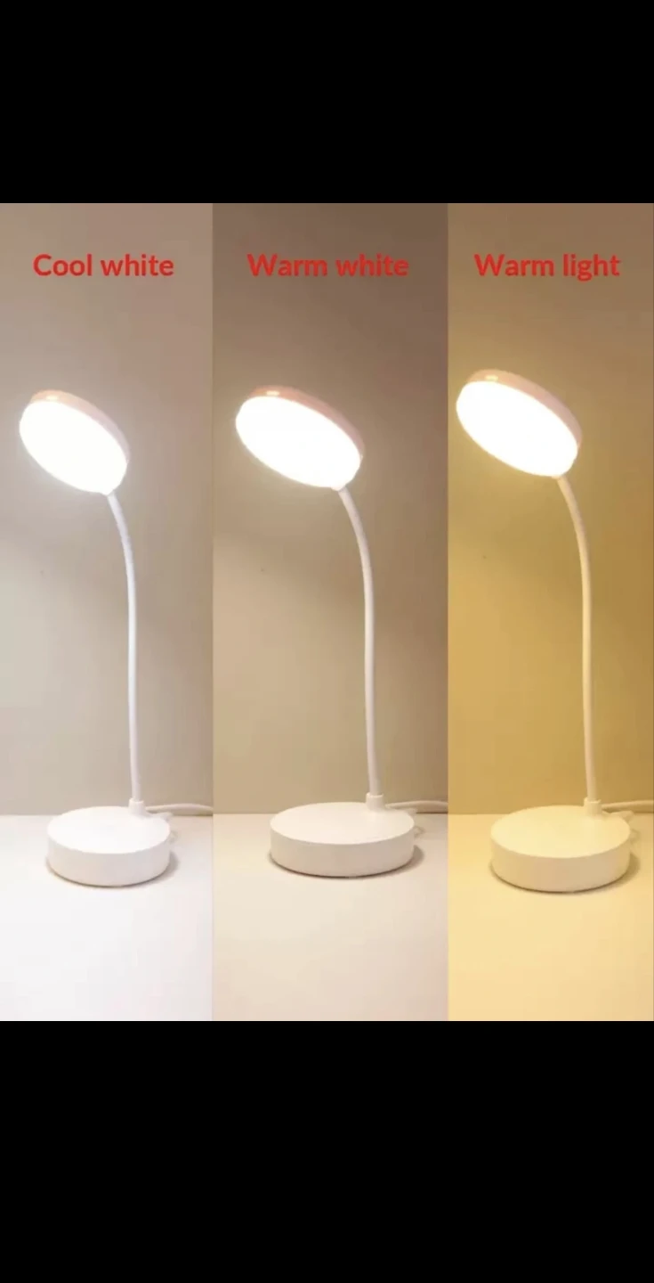 White USB LED Desk Lamp - photo 2