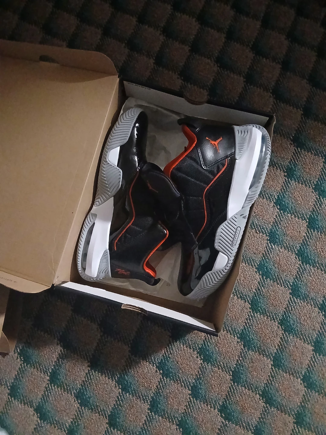 Jordan Men's Basketball Shoes Black/Red