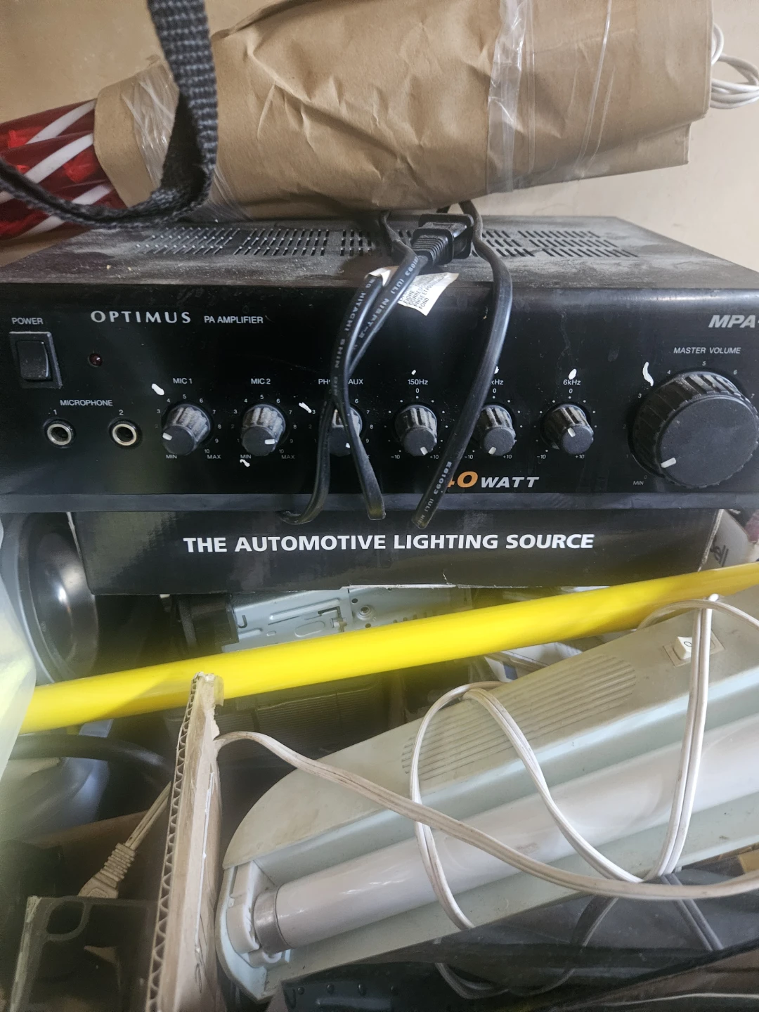 Optimus pa amplifier