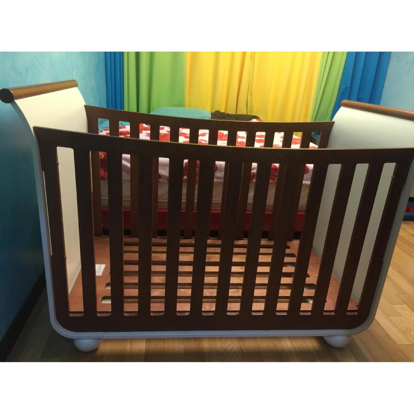 Baby Crib & Toddler Bed, Organic Mattress, & Baby Change Tray - photo 4