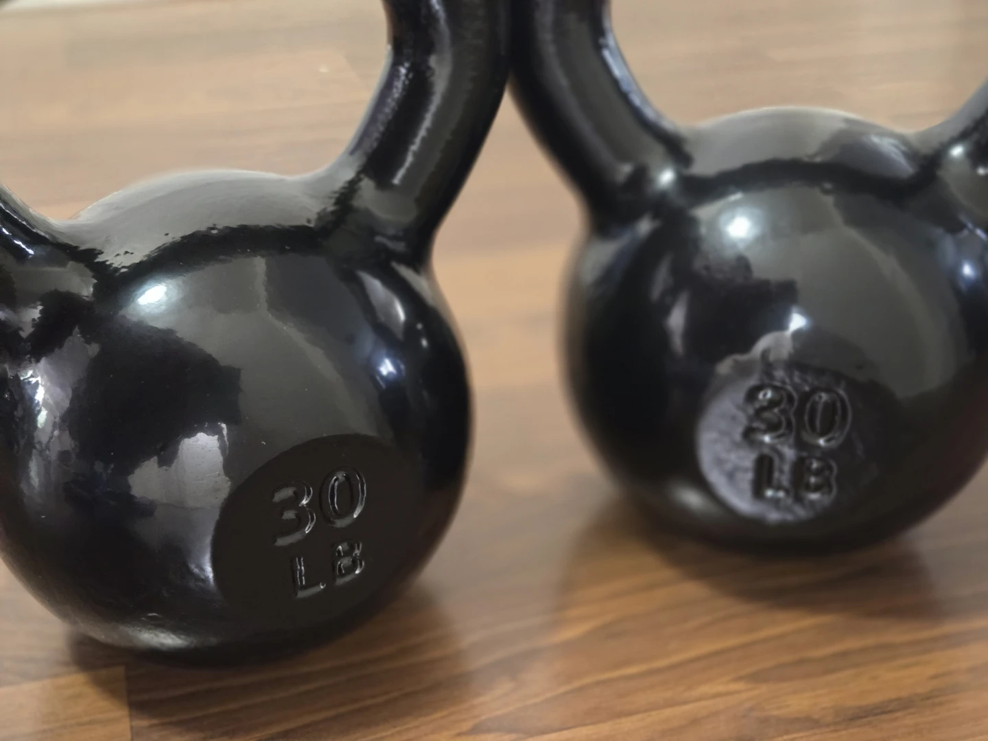 30lb Black Kettlebell, Sold Separately (Cast Iron) - New!
