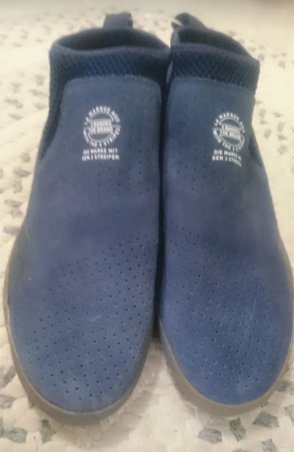 Adidas 3ST.002 Navy Blue Skateboard Shoes Size 8