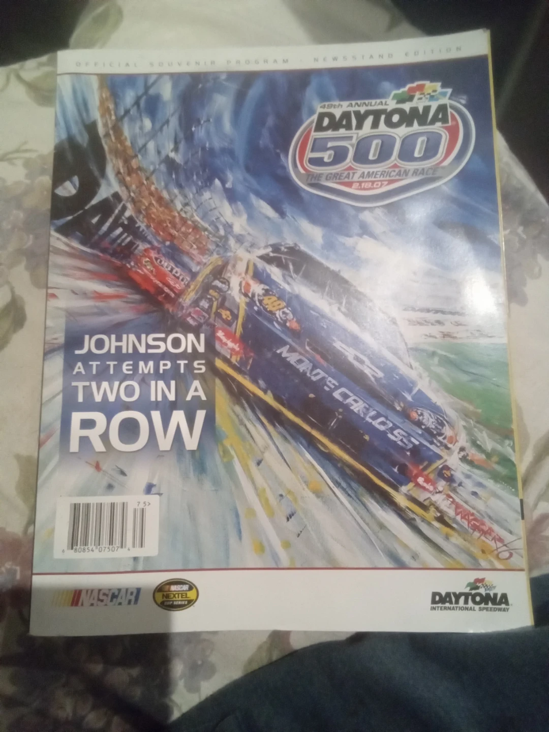 Daytona 500 Official Souvenir Program 2007
