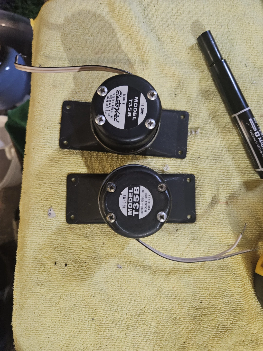 Electro-Voice T35B Horn Tweeter Pair - photo 2