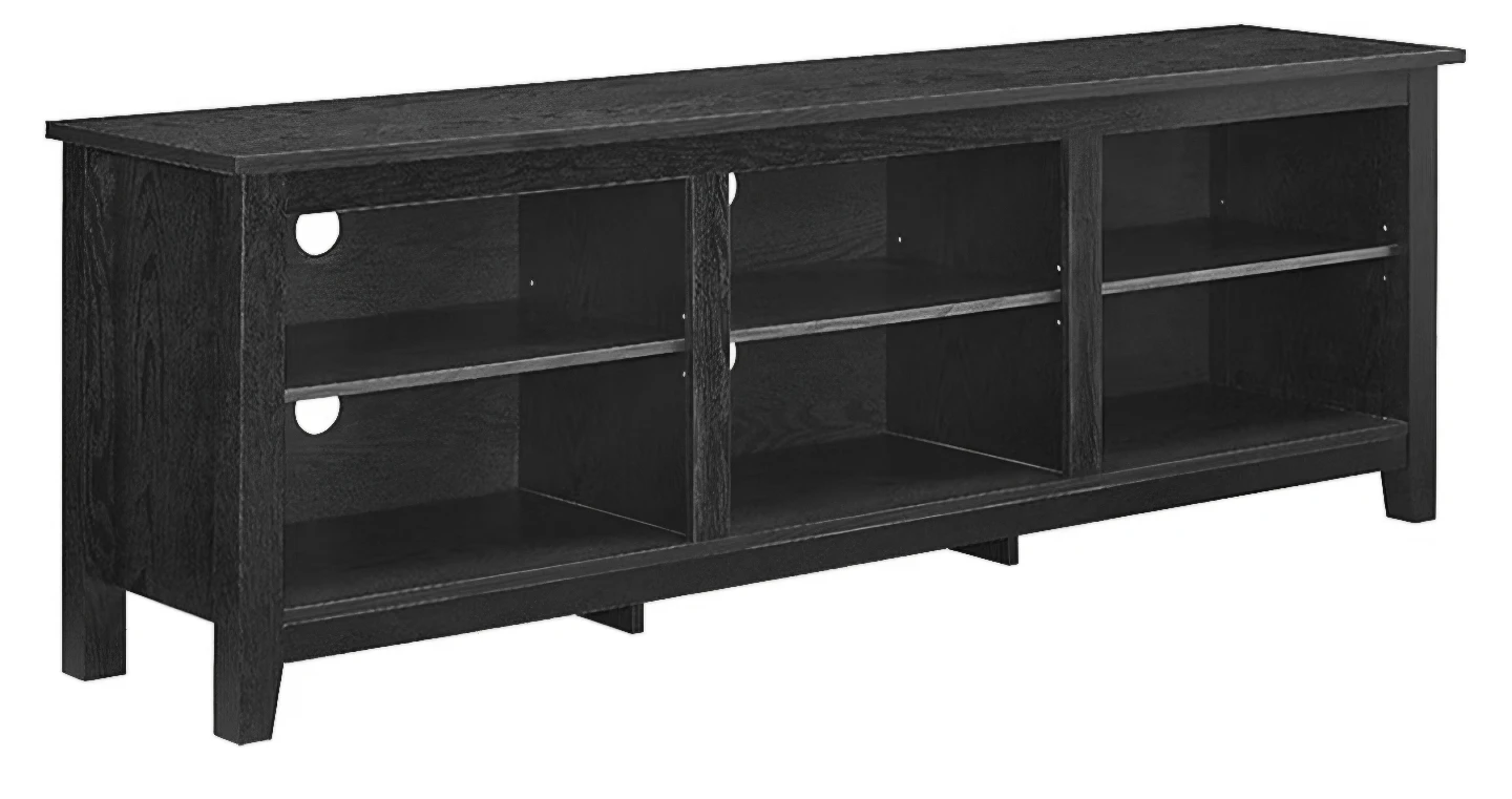 TV stand black 70 inch - Pick up only! Mott Haven, South Bronx - photo 2