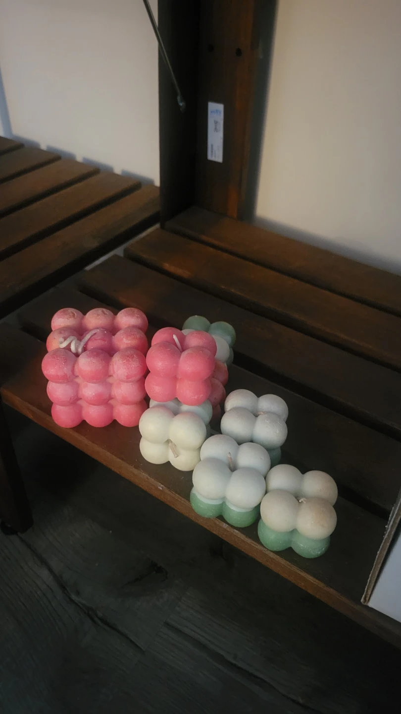 Bubble Shaped Candles - Mixed Colours - photo 5