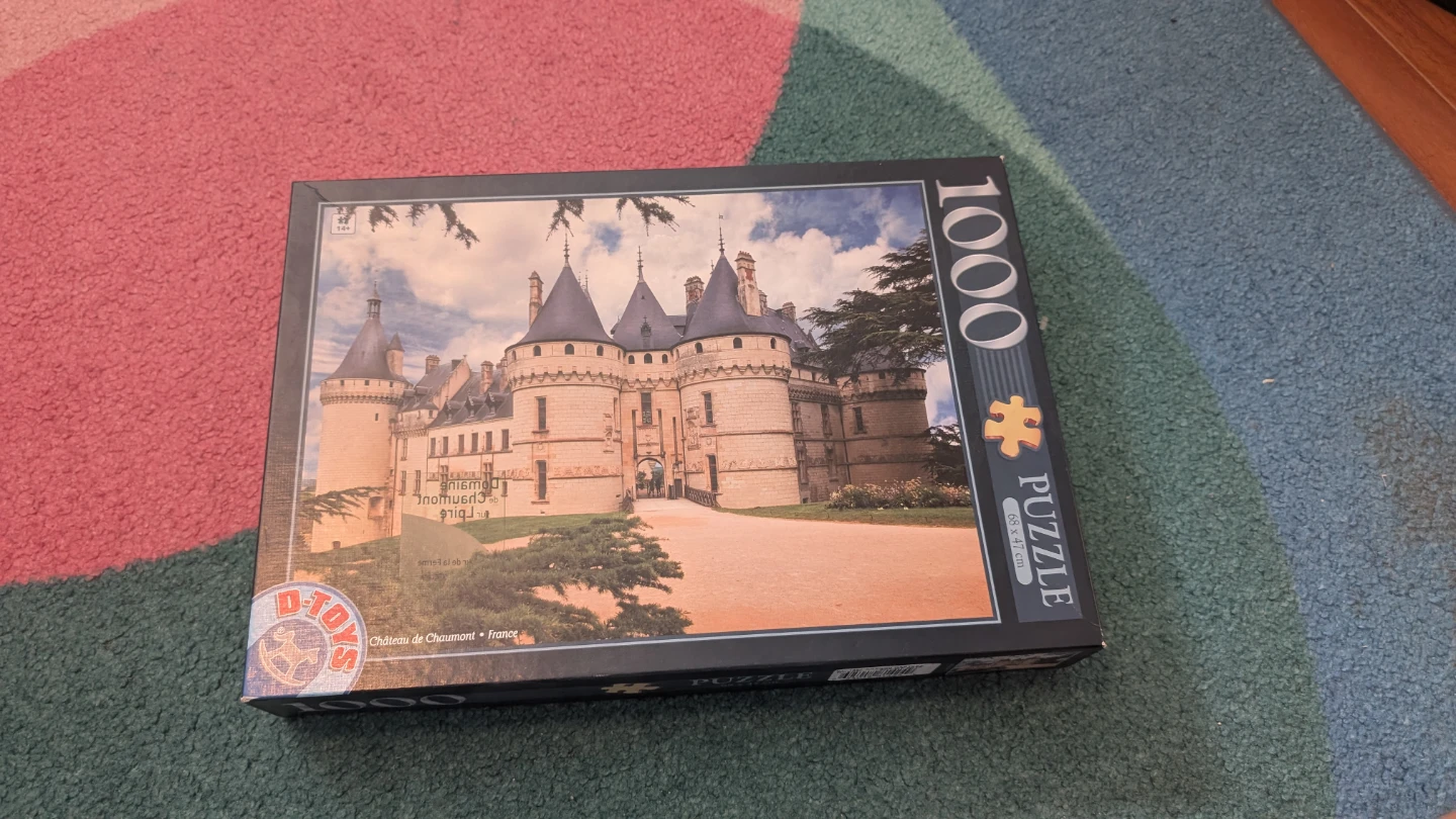 D-Toys 1000 Piece Jigsaw Puzzle - Château de Chaumont