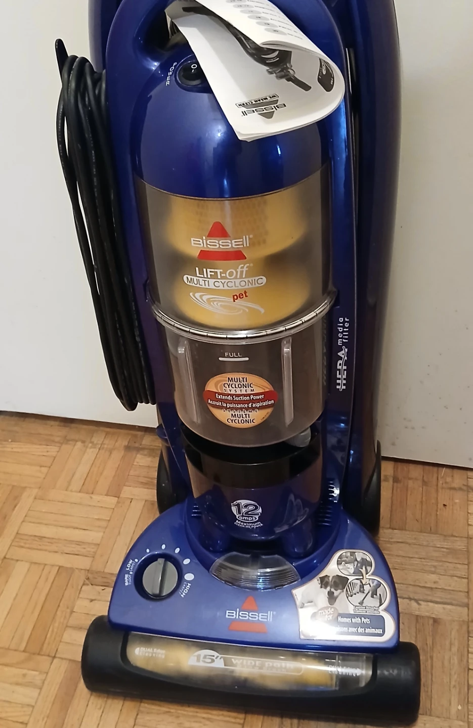 Bissell Lift-Off MultiCyclonic Pet Vacuum - photo 3