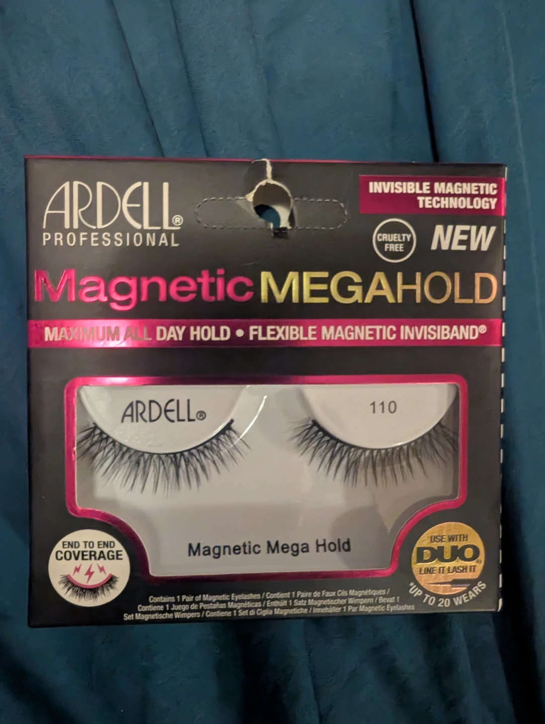 Ardell Magnetic Mega Hold Lashes #110 $3 ea or 2 for $5