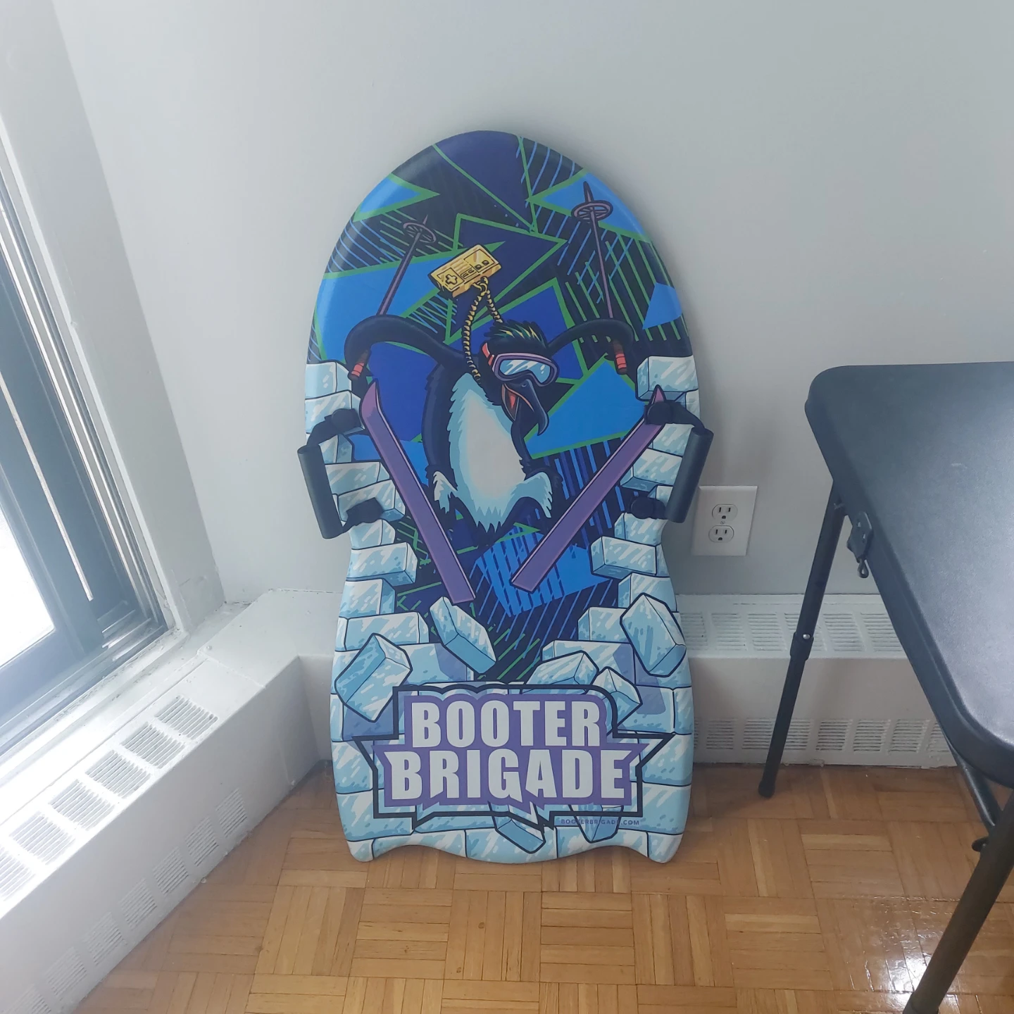 1-person Snow Sled/Toboggan with handles