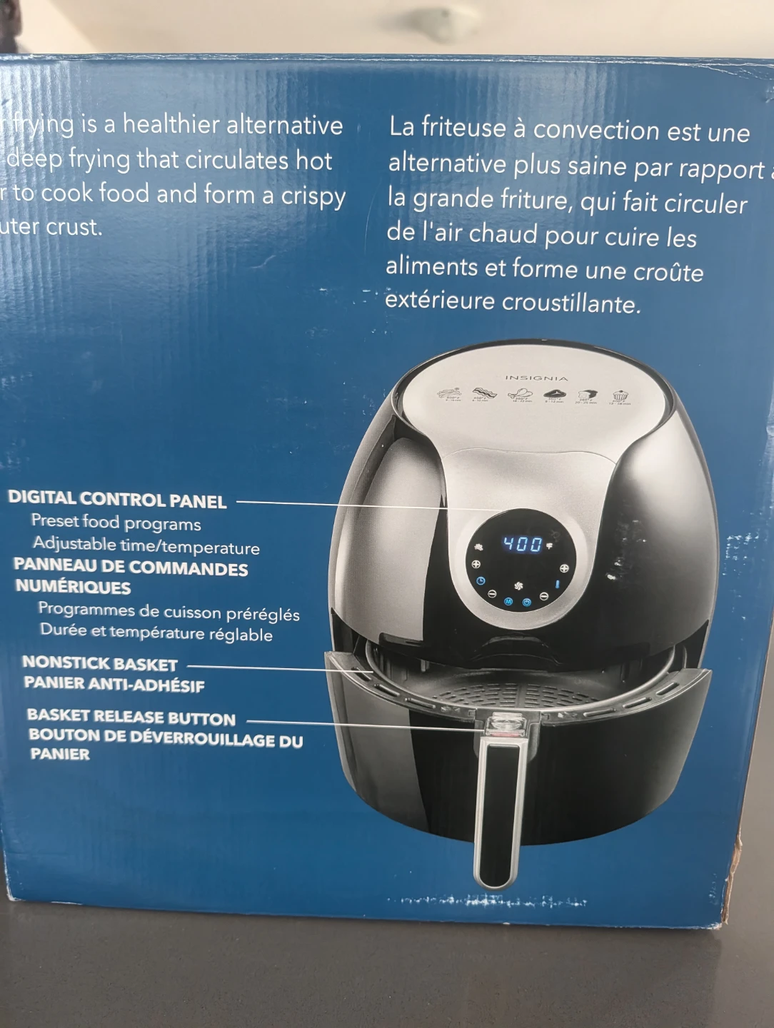Insignia 5 L Digital Control Air Fryer - photo 3