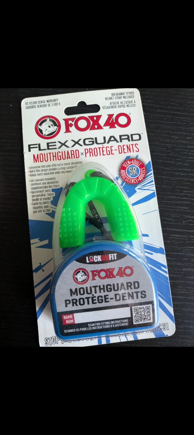 Fox 40 FlexxGuard Mouthguard Teen/Adult New in pkg