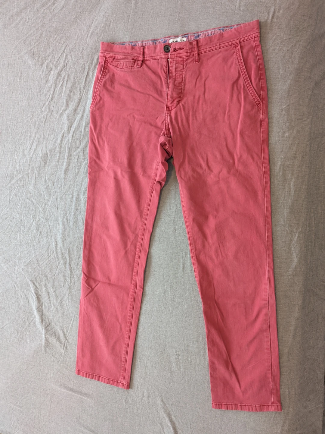 MANGUUN Red Chinos - Size 30