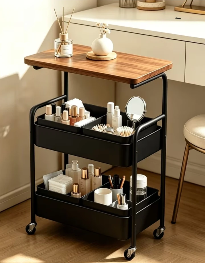 (NEW) Utility Cart Kitchen Cart Multiuse with Wheels - photo 2