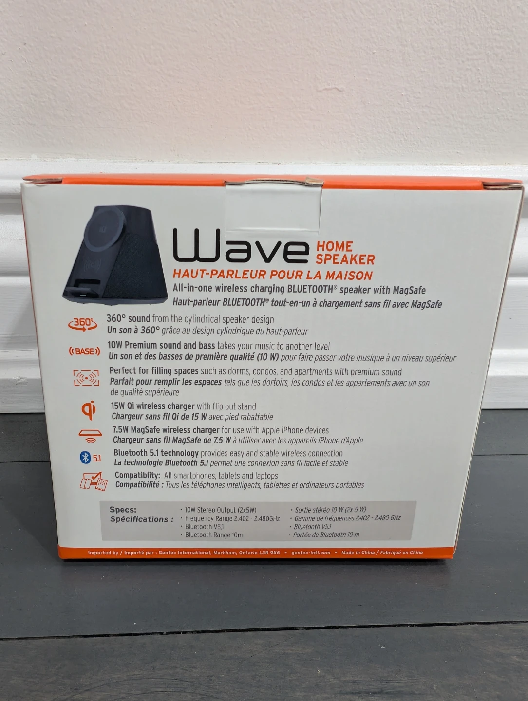 iQ Wave Home Speaker with MagSafe Wireless Charger - photo 2
