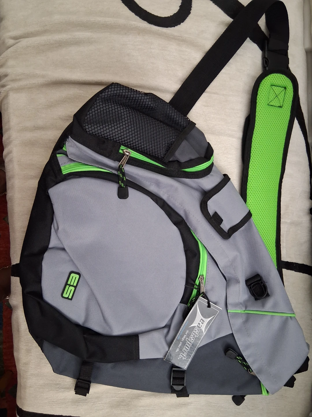 ES Sling Bag - Gray/Green