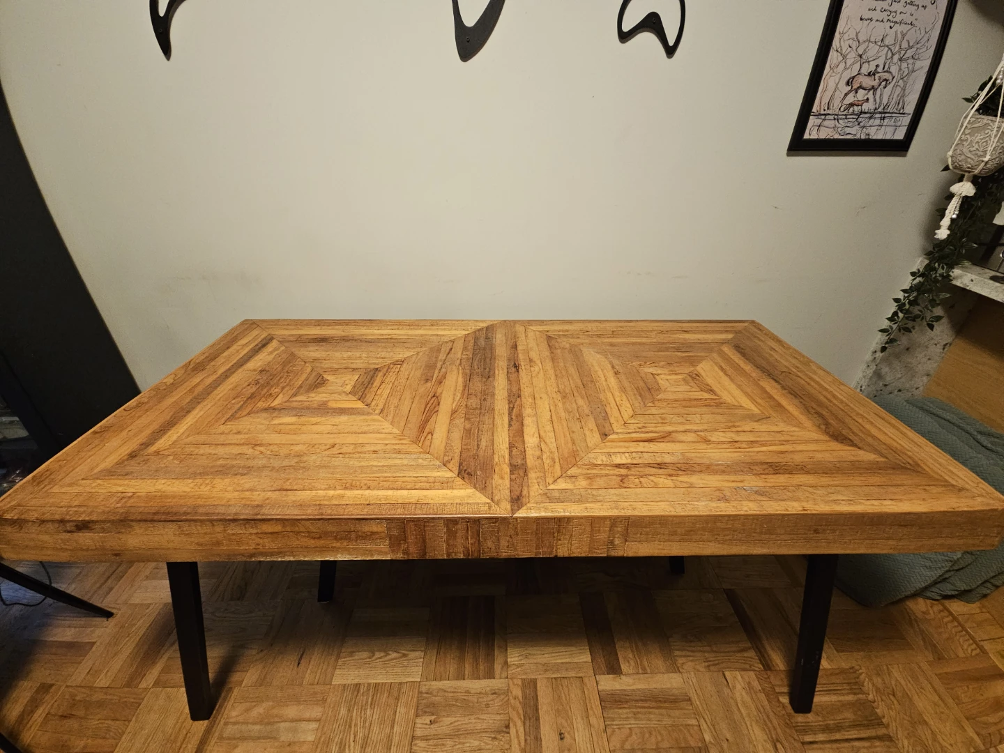 Structube Zak Table and Bench