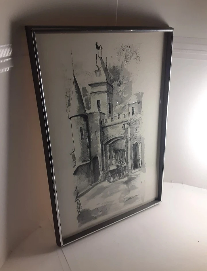Castle Water Colour Painting/Drawing | Camille '70 (-) - photo 2