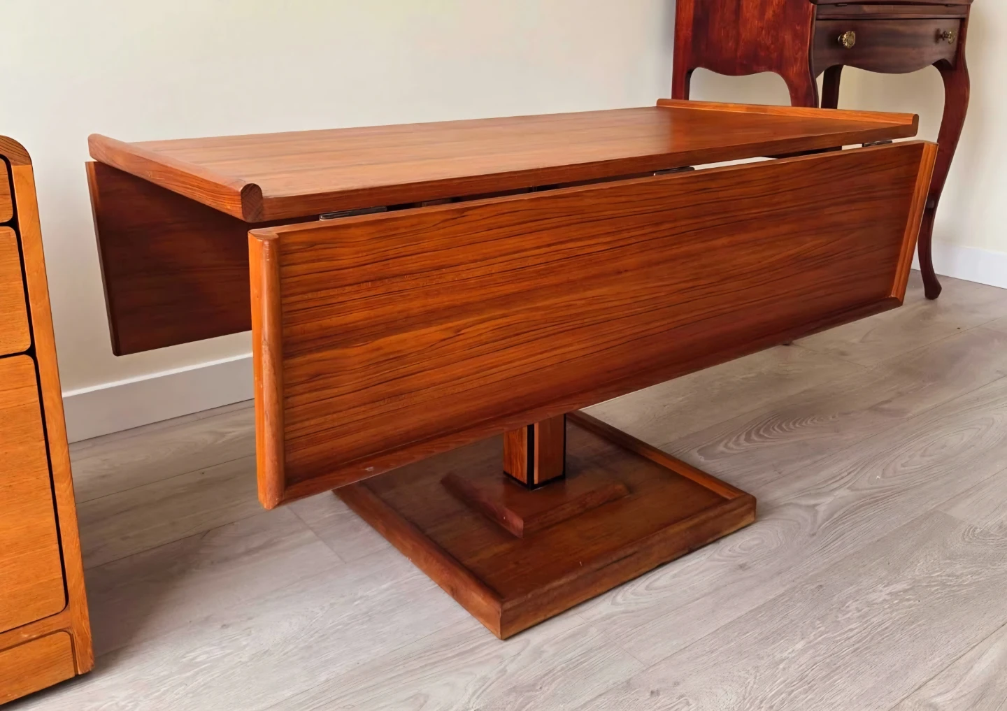 MCM Solid Teak Extendable Dining/Desk/Coffee/Console Table - photo 3