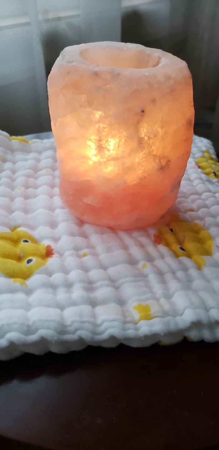 Himalayan Salt Candle Holder