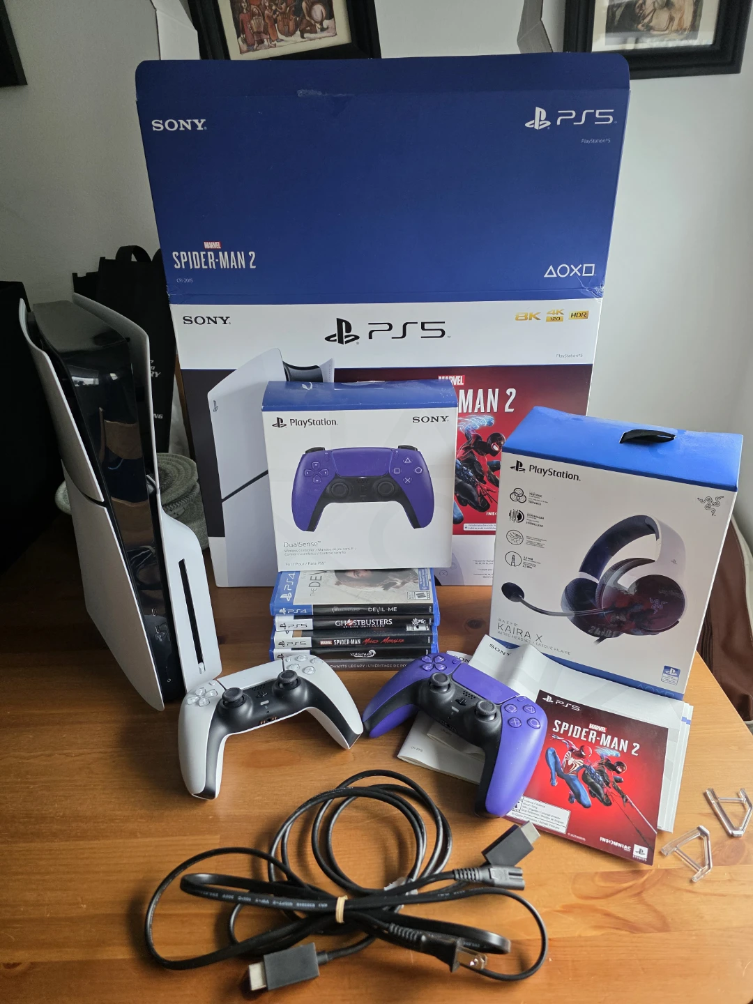 PlayStation 5 Console Bundle with Marvel's Spider-Man 2