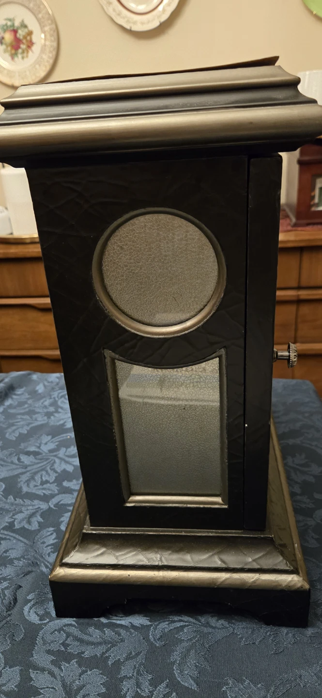 Bombay Black Mantel Clock - photo 4