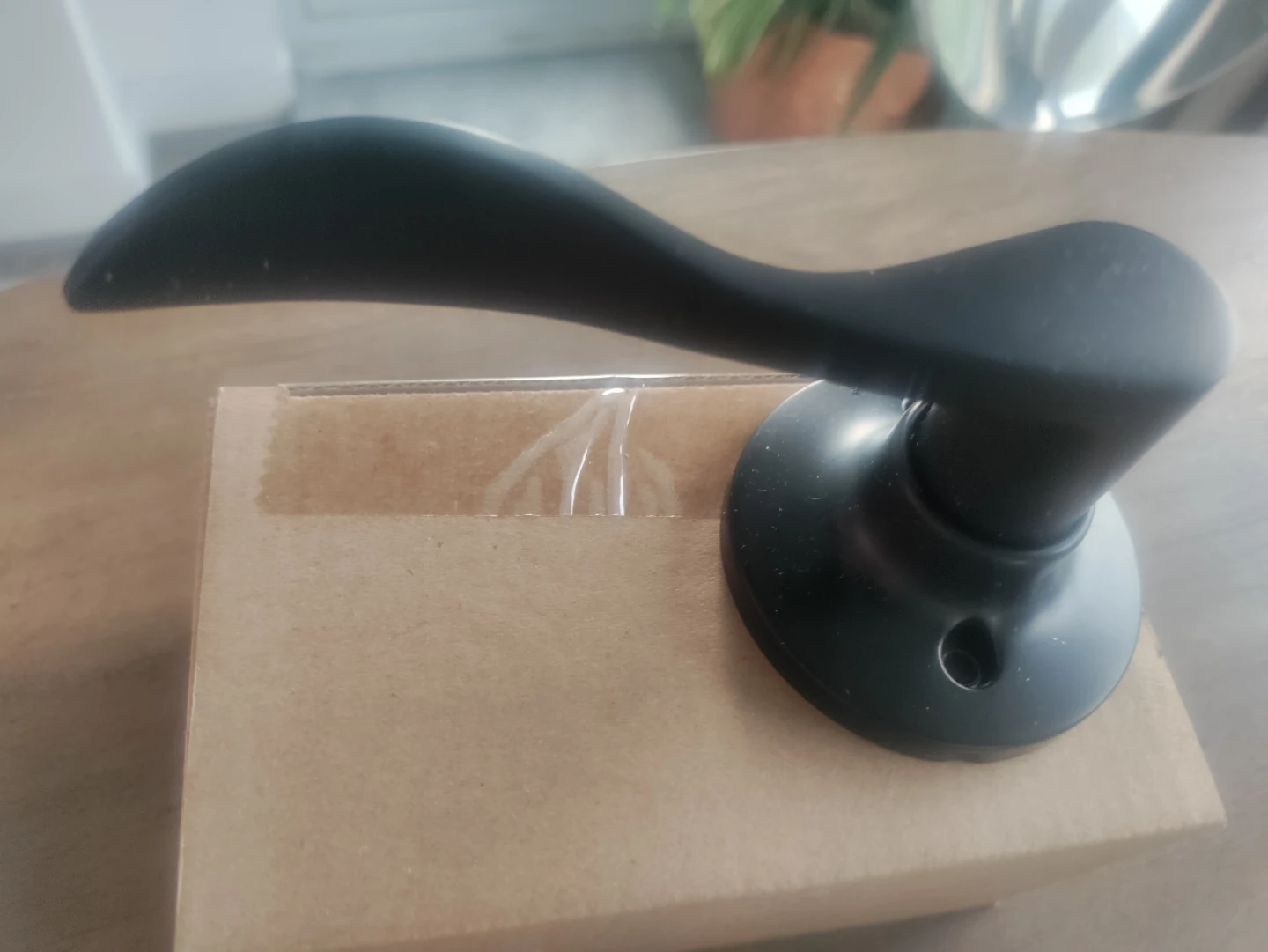 Matte Black Interior Door Handle Lever - photo 2
