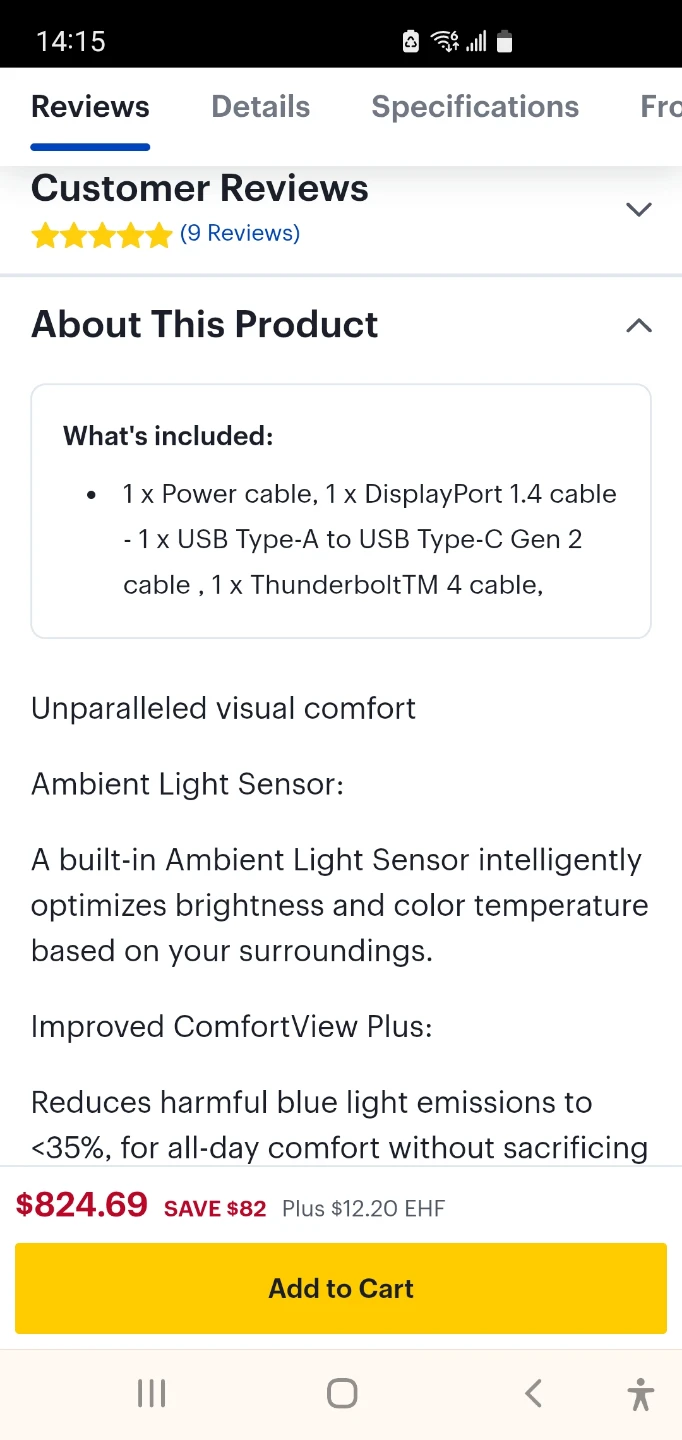 Dell UltraSharp 27 Thunderbolt Hub Monitor U2724DE - photo 5
