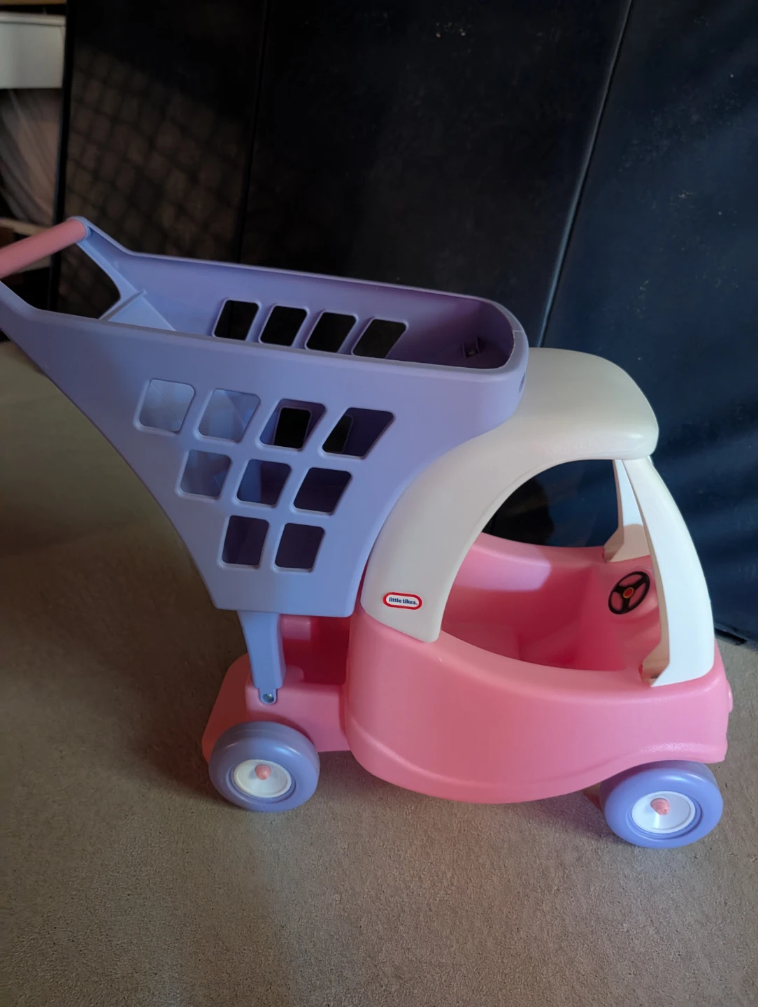 Little Tikes Cozy Coupe Shopping Cart - Pink/Purple - photo 2