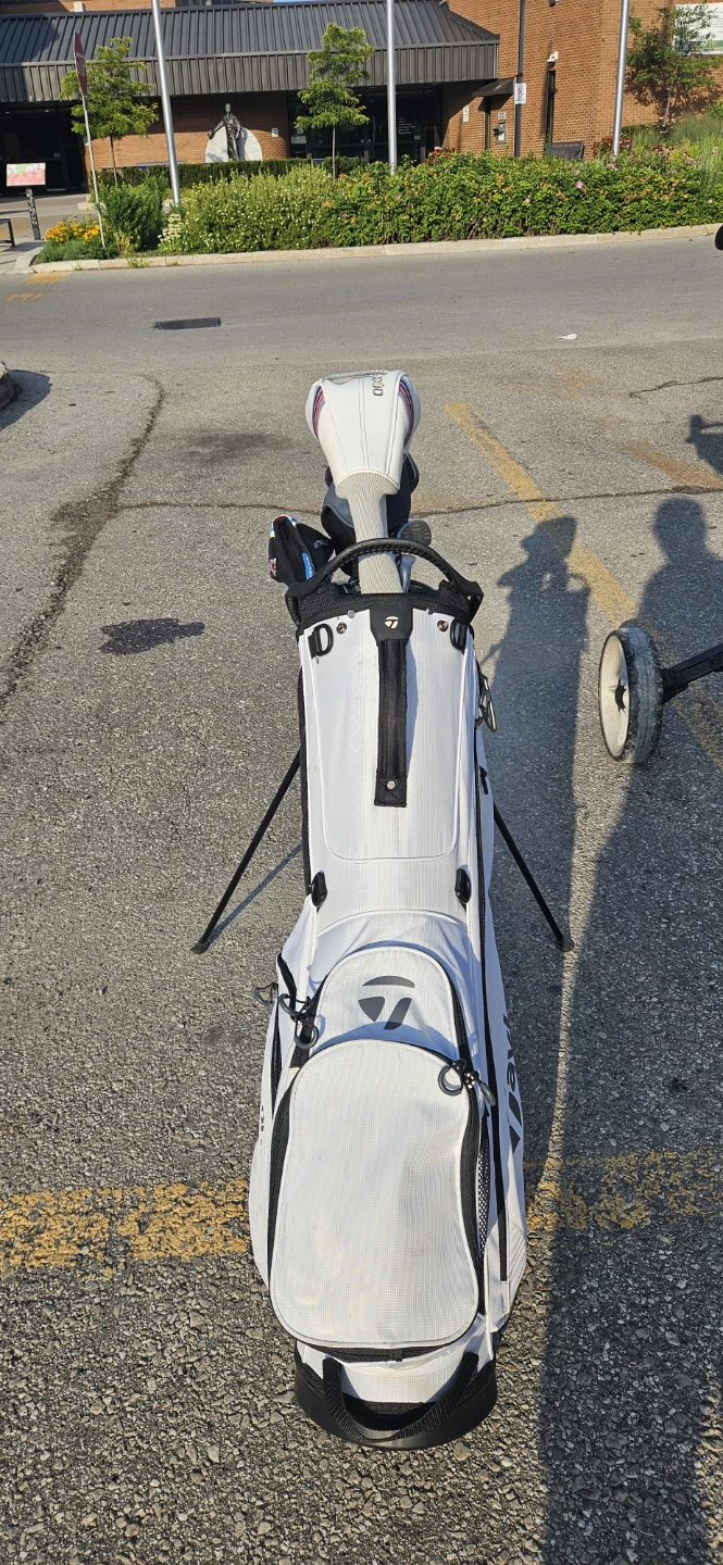 golf caddy bag_tailormade white - photo 4
