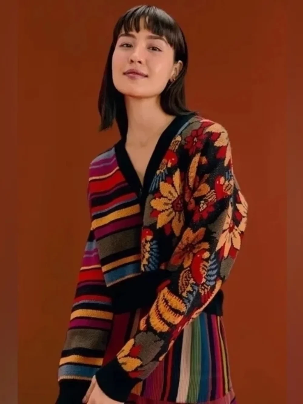 FARM Rio Shiny Chita Knit Cardigan