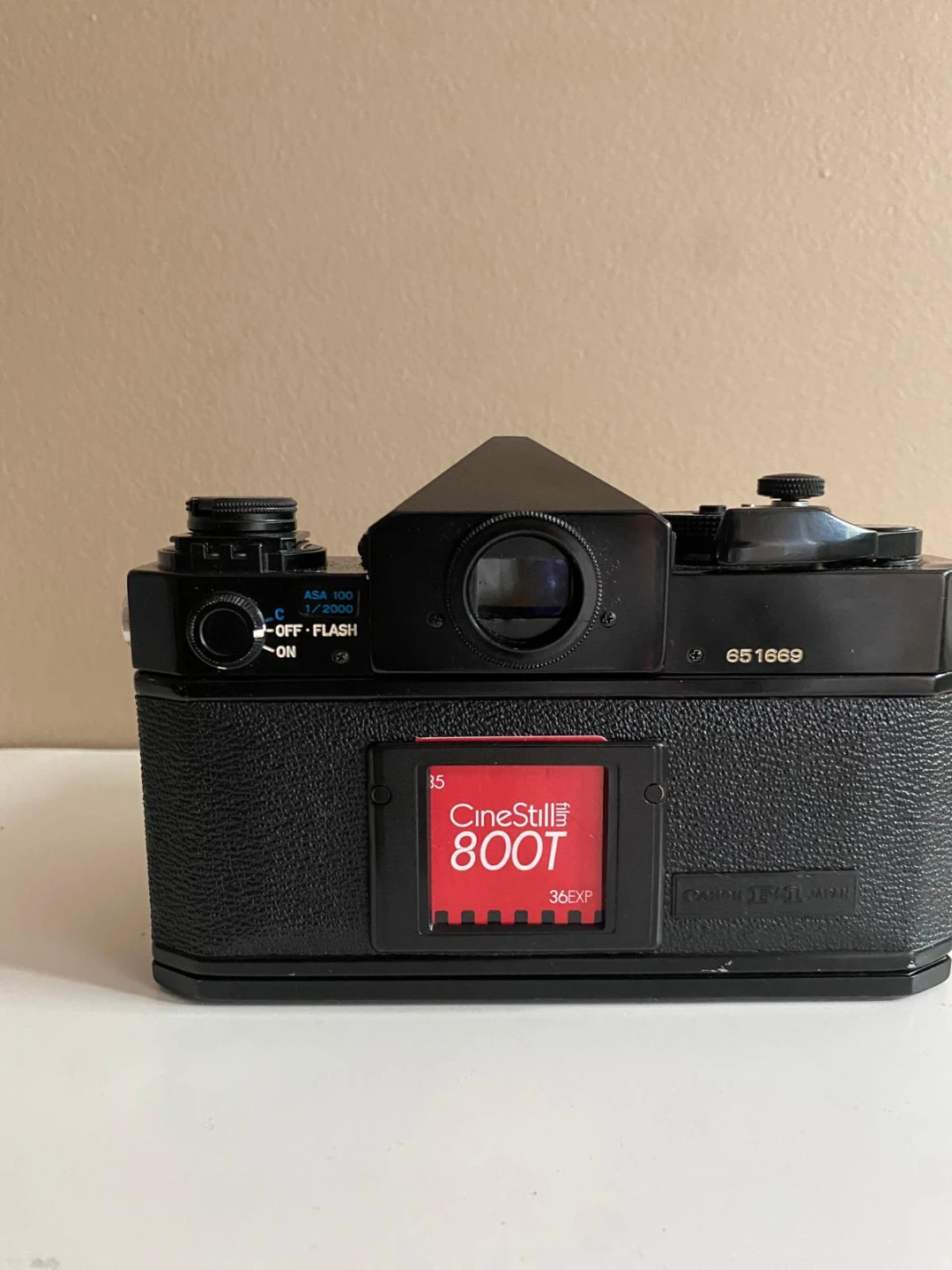 Canon F-1 35mm SLR Film Camera with Canon FD 50mm f/1.4 Lens - photo 2