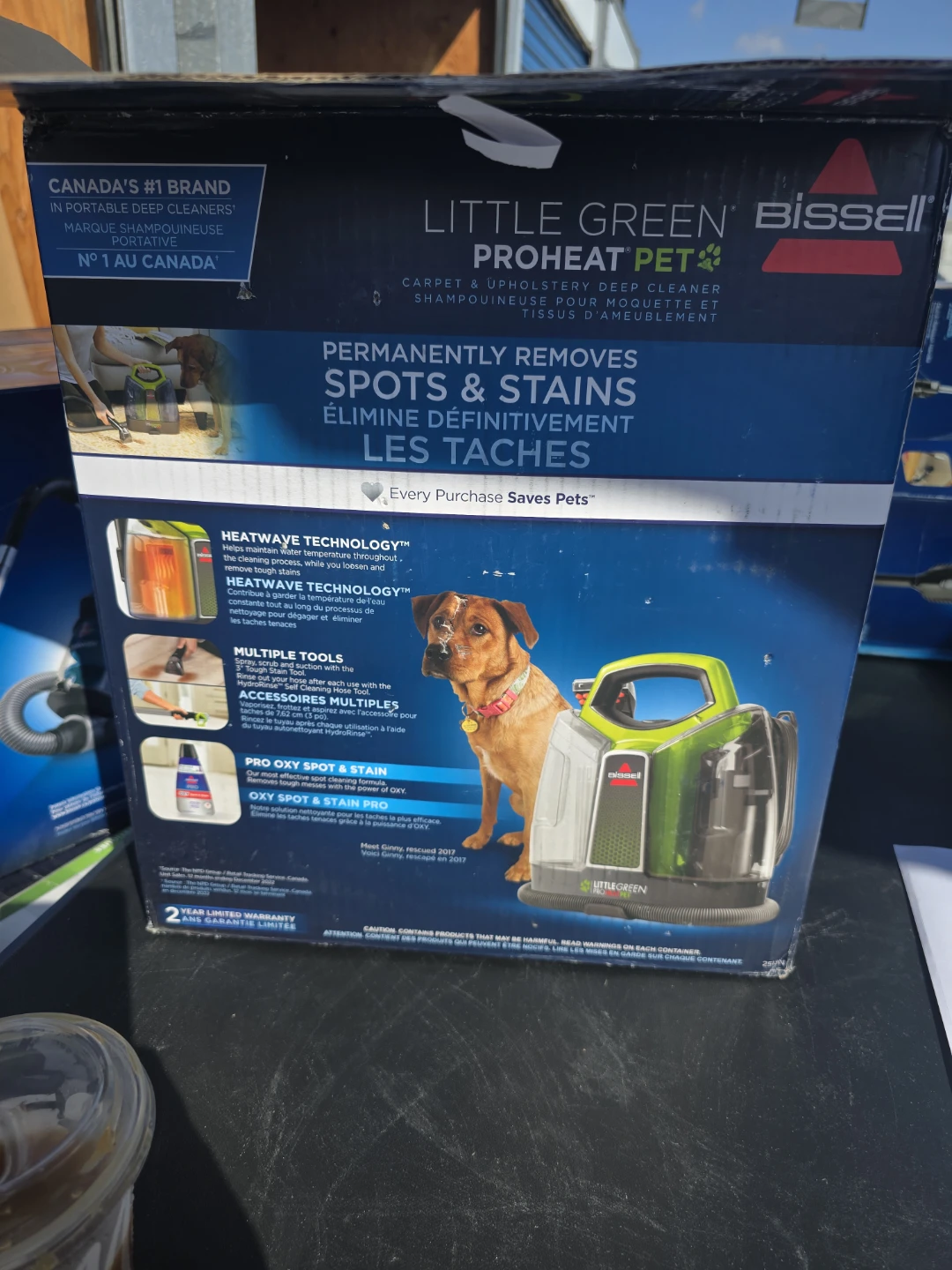 Bissell Little Green ProHeat Pet Carpet Cleaner - photo 2