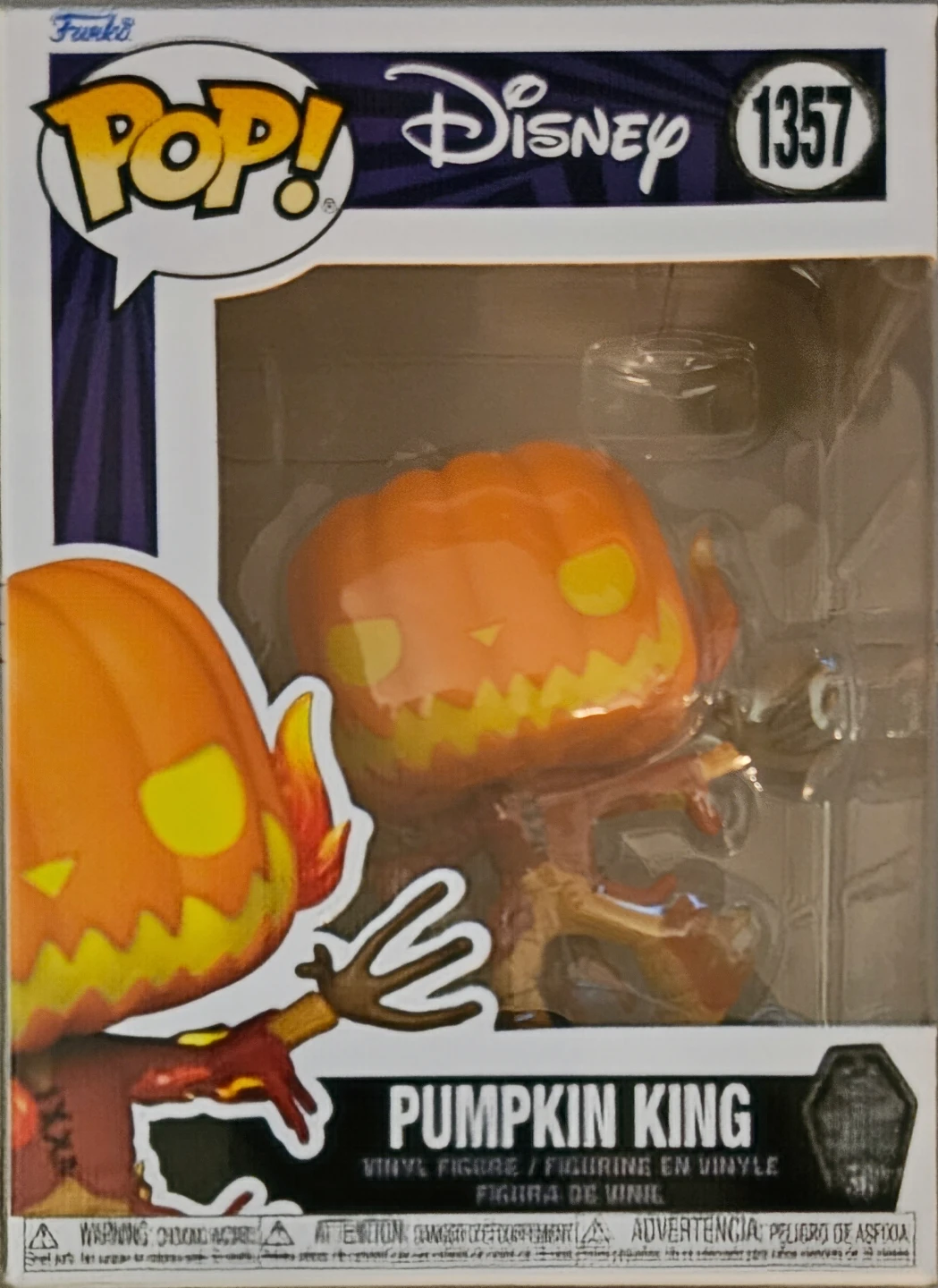 Funko Pop!  Nightmare Before Christmas Pumpkin King #1357