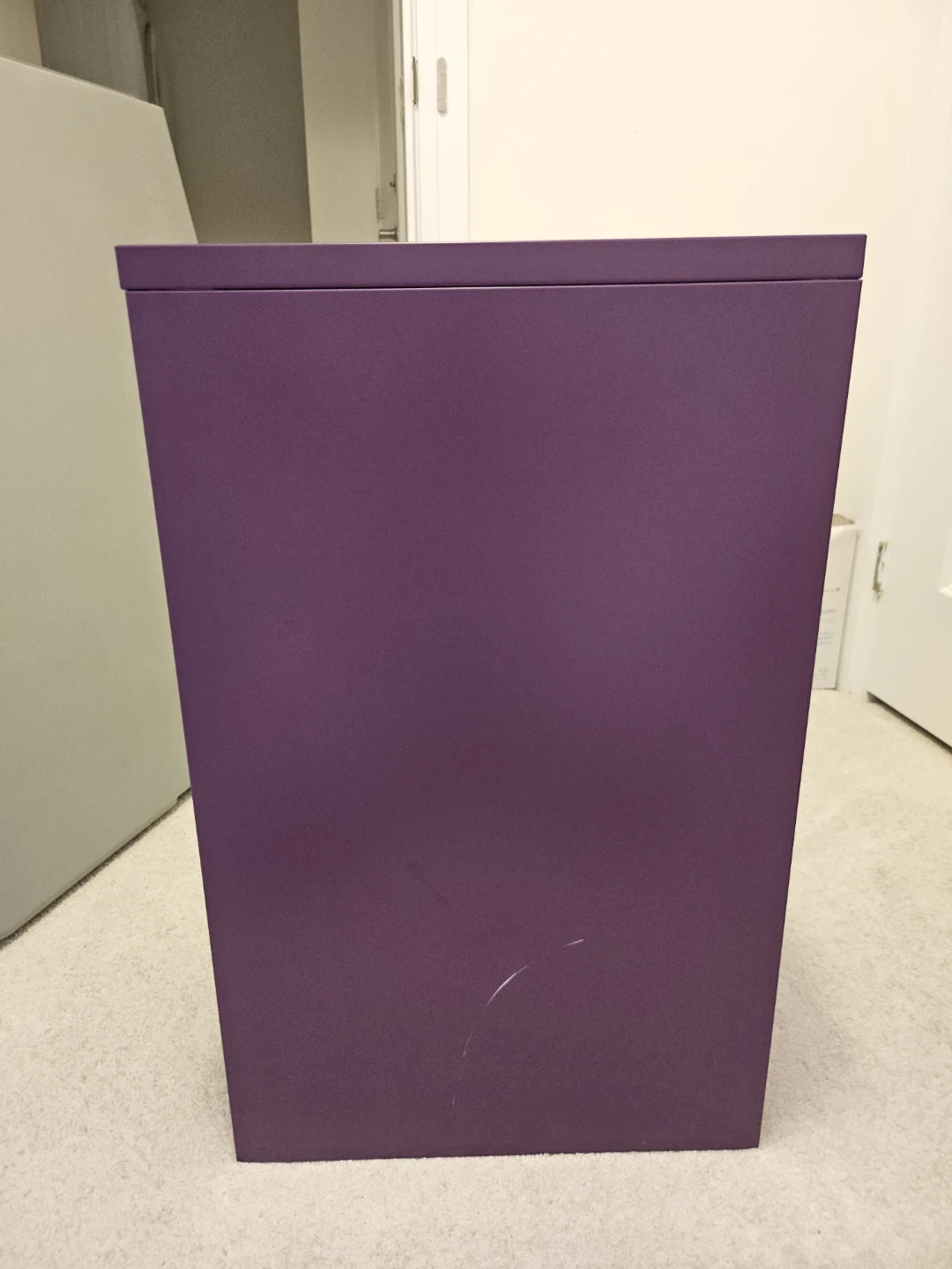 IKEA HELMER 6-Drawer Metal Cabinet (Purple) - photo 3