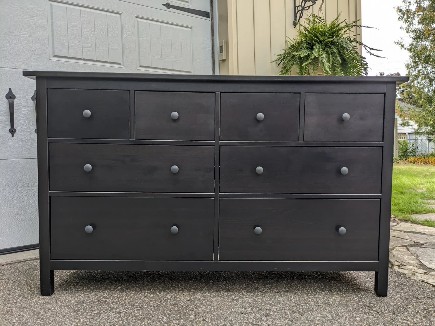 Ikea HEMNES 8 Drawer Dresser in Solid Pine