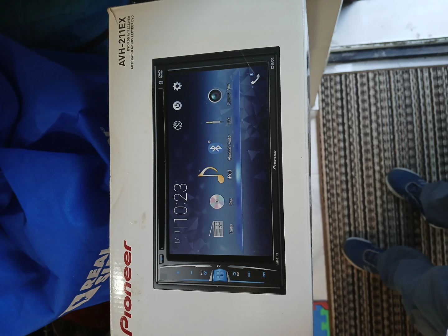 Pioneer AVH-211EX DVD RDS AV Receiver