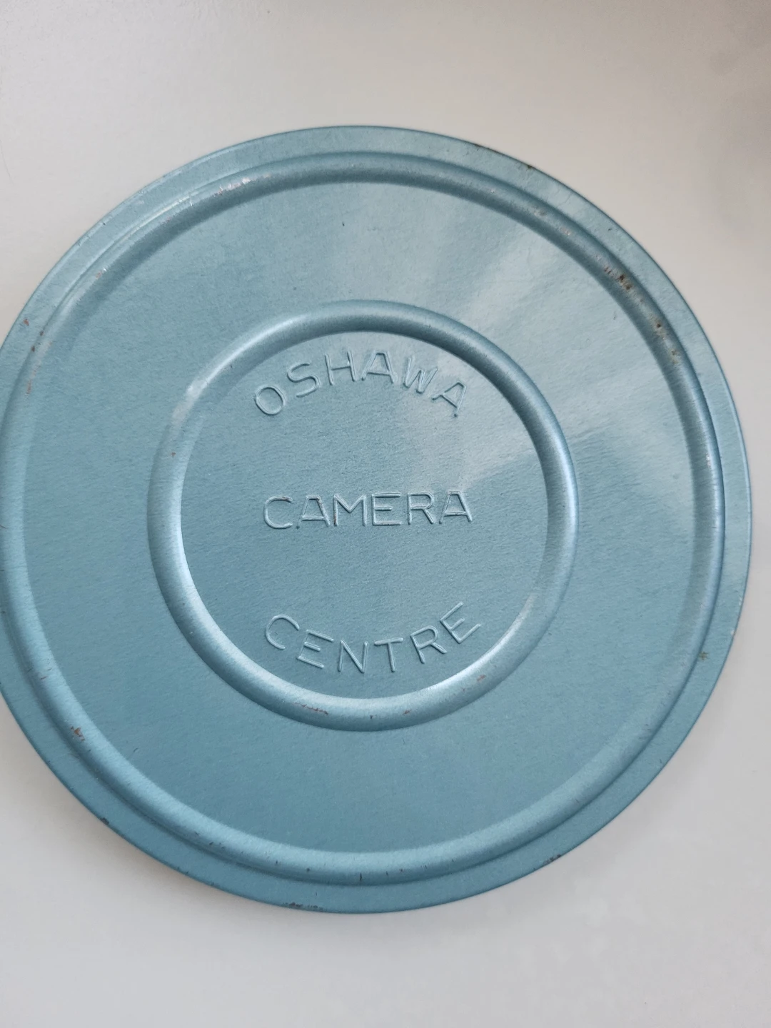 Vintage Film Reel with Case - Oshawa Camera Centre