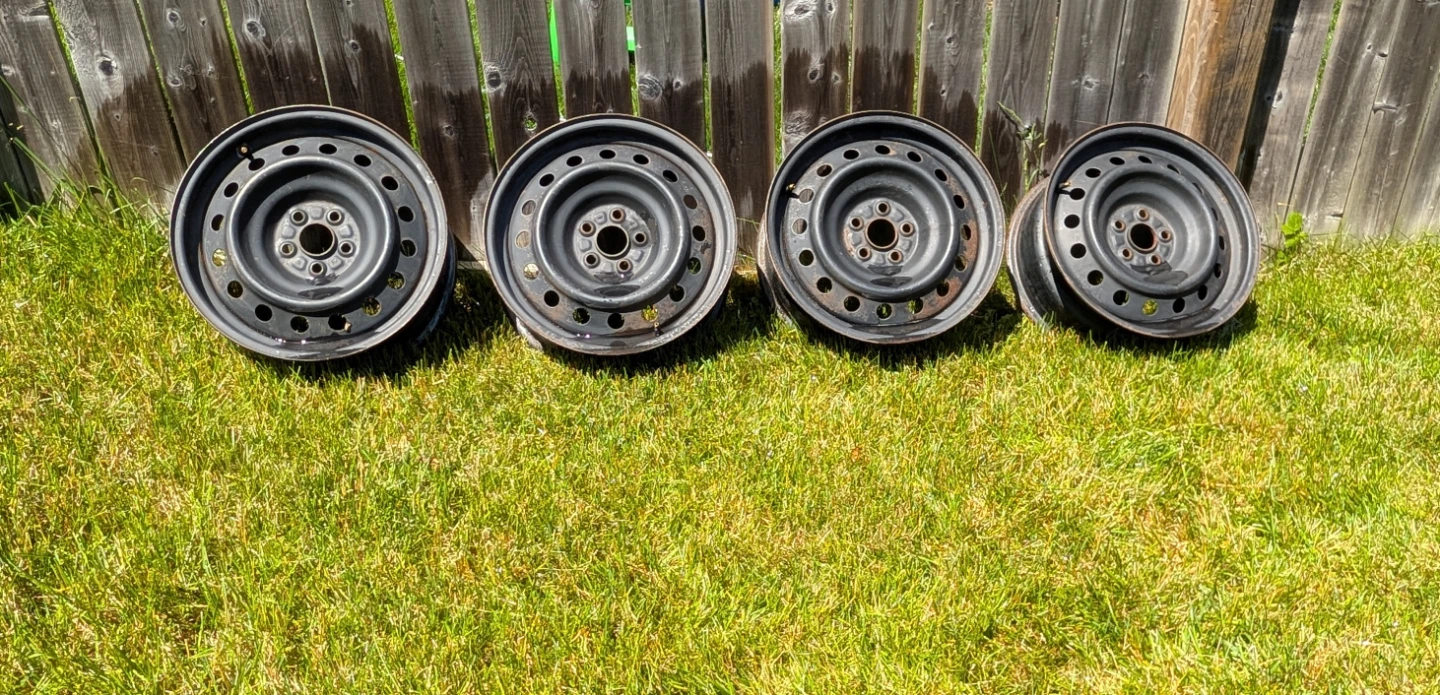 Set of 4 Steel Rims